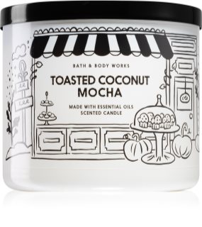 Bath & Body Works Toasted Coconut Mocha Duftkerze   I.