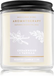 Bath & Body Works Aromatherapy Cedarwood Vanilla Tuoksukynttilä