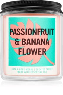 Bath & Body Works Passionfruit & Banana Flower aromatizēta svece