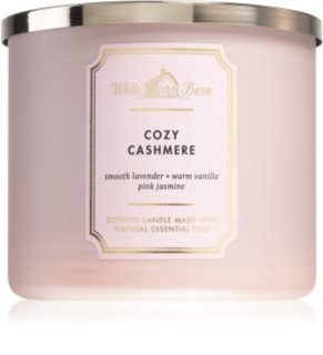Bath & Body Works Cozy Cashmere scented candle With Essential Oils