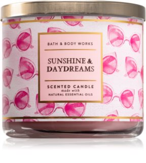 Bath & Body Works Sunshine & Daydreams illatos gyertya