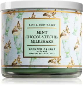 Bath & Body Works Mint Chocolate Chip Milkshake mirisna svijeća