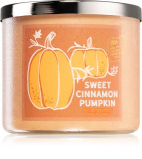 Bath & Body Works Sweet Cinnamon Pumpkin vonná sviečka
