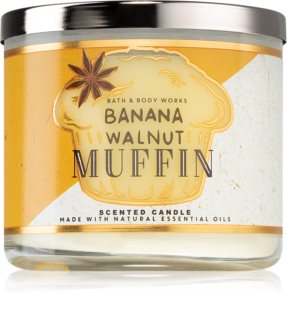 Bath & Body Works Banana Walnut Muffin scented candle
