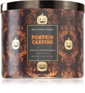 Bath & Body Works Pumpkin Carving ароматическая свеча с эфирными маслами I.