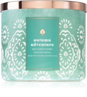 Bath & Body Works Autumn Adventure ароматическая свеча с эфирными маслами I.