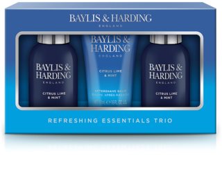 Baylis & Harding Men's Citrus Lime & Mint подаръчен комплект (за тяло и лице) за мъже