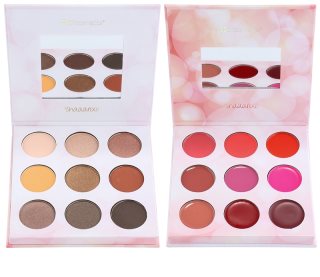 BH Cosmetics Shaaanxo paleta de sombras de olhos e bálsamo labial
