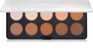 BH Cosmetics Studio Pro palete de cores para contorno de rosto com iluminador