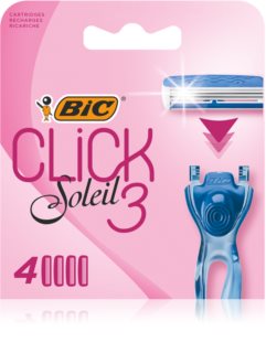 BIC Soleil Click pakaitiniai peiliukai, 4 vnt.