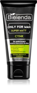 Bielenda Only for Men Super Mat gel hidratante contra brilho de rosto i poro dilatados