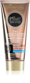 Bielenda Magic Bronze crème auto-bronzante peaux claires pour un effet naturel