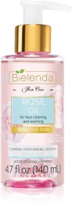 Bielenda Rose Care ulje za čišćenje s ružom za osjetljivu kožu lica