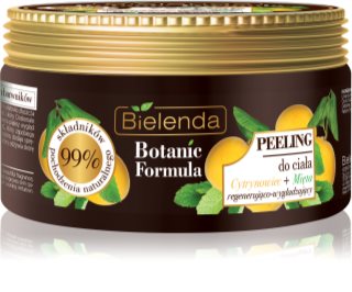 Bielenda Botanic Formula Lemon Tree Extract + Mint изглаждащ пилинг за тяло