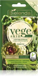 Bielenda Vege Skin Diet maska za normalizacijo kože za mastno in mešano kožo