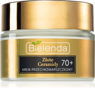 Bielenda Golden Ceramides anti-wrinkle regenerating moisturiser 70+ 50 ml