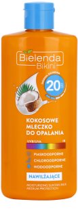 Bielenda Bikini Coconut lait solaire hydratant SPF 20