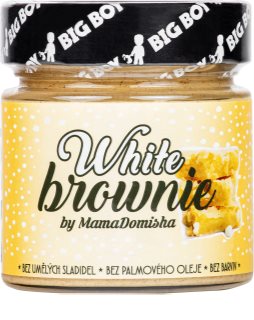 Big Boy White Brownie by @mamadomisha ořechová pomazánka