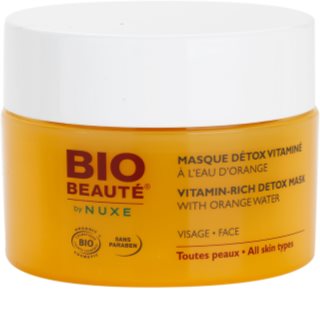 Bio Beauté by Nuxe Masks and Scrubs máscara detoxicante com vitaminas com água de laranja