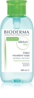 Bioderma Sébium H2O міцелярна вода з дозатором для змішаної та жирної  шкіри