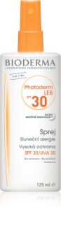 Bioderma Photoderm LEB spray solar para pele alérgica ao sol SPF 30