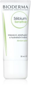 Bioderma Sébium Sensitive creme de hidratação intensa e calmante para pele desidratada e irritada por tratamento antiacneico