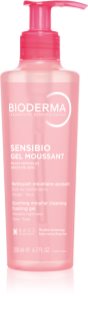 Bioderma Sensibio Gel Moussant делікатний заспокоюючий та очищаючий гель для зняття макіяжу