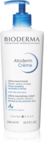 Bioderma Atoderm Cream Nourishing Body Cream for Normal to Dry Sensitive Skin with Fragrance
