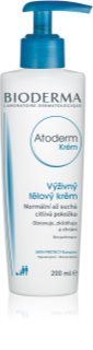 Bioderma Atoderm Cream vyživující tělový krém pro normální až suchou citlivou pokožku bez parfemace