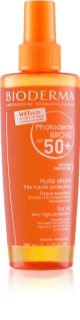 Bioderma Photoderm Bronz Oil óleo protetor solar seco em spray SPF 50+