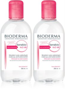 Bioderma Sensibio H2O AR výhodné balení (pro citlivou pleť se sklonem ke zčervenání)