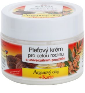 Bione Cosmetics Argan Oil + Karité crème visage pour toute la famille