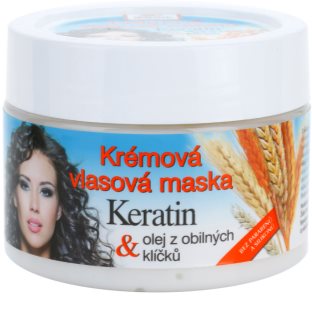 Bione Cosmetics Keratin Grain Crememaske til alle hårtyper
