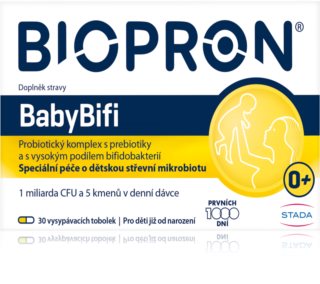 Biopron BabyBify+ dětské probiotika v kombinaci s prebiotiky