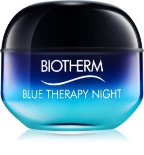 Biotherm Blue Therapy нощен крем против бръчки  за всички типове кожа на лицето