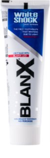 BlanX White Shock fehérítő paszta fogkő és foltok ellen azonnali hatással