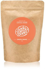 BodyBoom Ginger & Orange esfoliante corporal de café