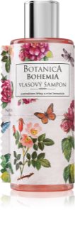 Bohemia Gifts & Cosmetics Botanica champô para cabelo com extrato de rosas silvestres