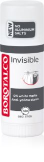 Borotalco Invisible desodorizante em stick desodorizante antitranspirante em spray