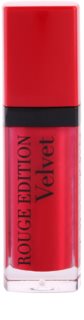 Bourjois Rouge Edition Velvet flüssiger Lippenstift mit Matt-Effekt