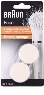 Braun Face  80-b Beauty Sponge cabeça refill 2 pçs