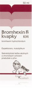 Bromhexin Bromhexin KM 8mg kvapky