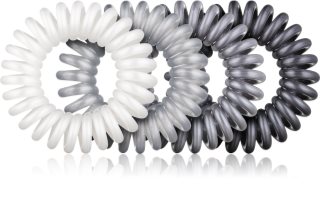 BrushArt Hair Rings Metal elásticos para cabelo 4 pçs