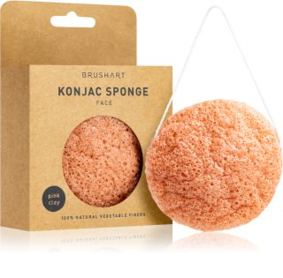 BrushArt Home Salon Konjac sponge éponge douce exfoliante visage