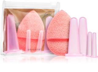 BrushArt Home Salon set de accesorii pentru cuppingul feței
