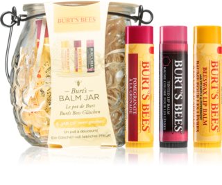 Burt’s Bees Balm Jar Gift Set  (voor Lippen )