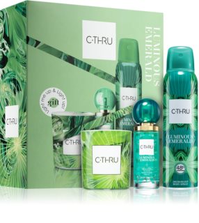 C-THRU Luminous Emerald σετ δώρου για γυναίκες