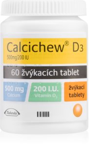 Calcichew Calcichew D3 500mg/200IU žvýkací tablety