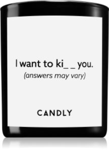 Candly & Co. I want to ki__ you geurkaars