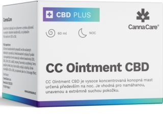 CannaCare CBD PLUS CC Ointment CBD konopná mast